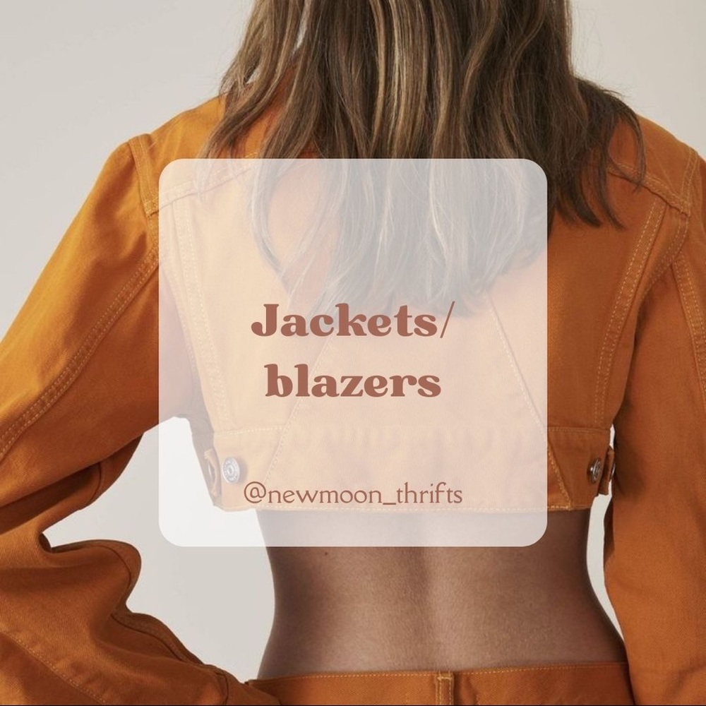 Jackets/ blazers